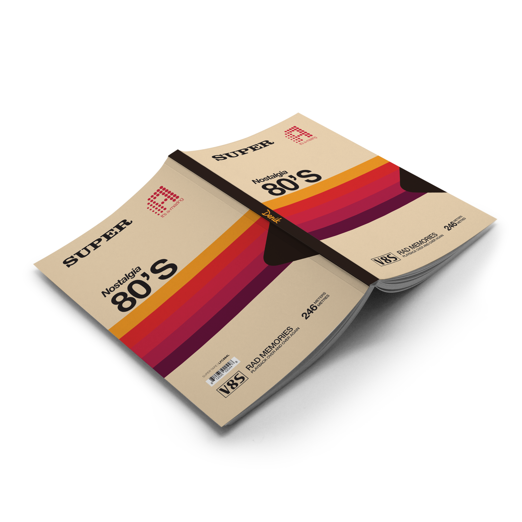 Super Tape Layflat Notebook