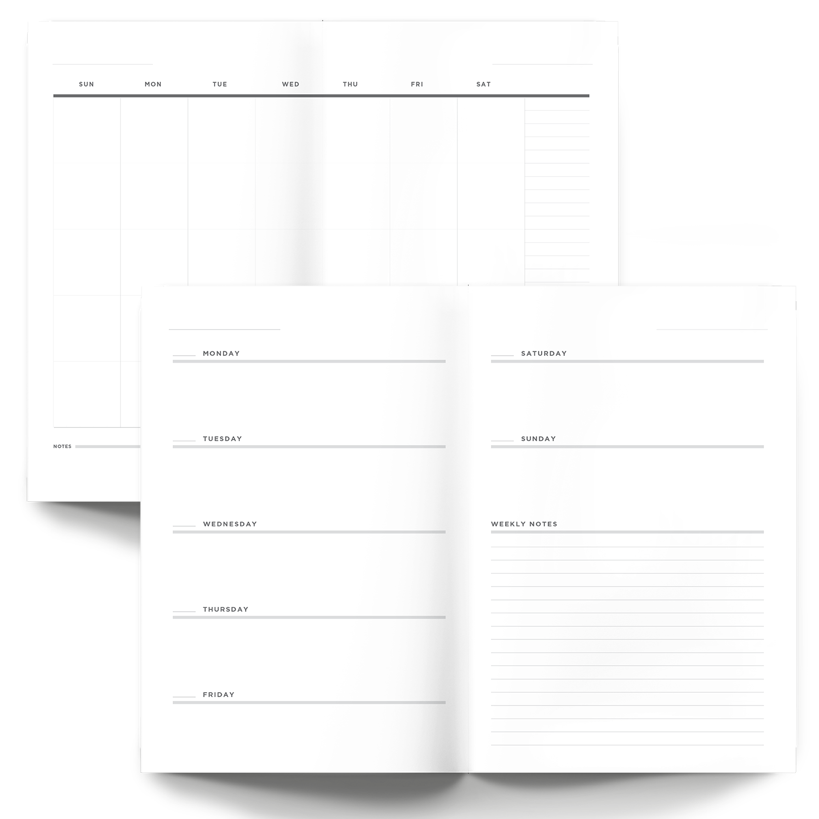 The Monarch Classic Layflat Notebook