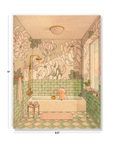 Green Bath Large Layflat Notebook
