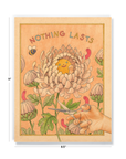 Nothing Lasts Large Layflat Notebook