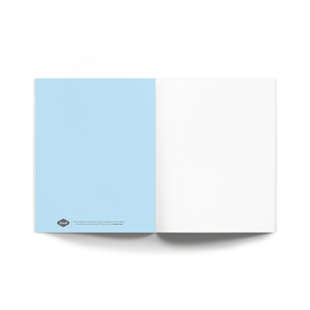 Custom Large Layflat Notebook