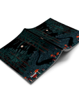 Moonrise Forest Medium Layflat Notebook