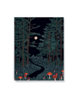 Moonrise Forest Medium Layflat Notebook