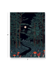 Moonrise Forest Medium Layflat Notebook