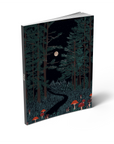 Moonrise Forest Medium Layflat Notebook - Mixed Media