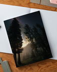 Towering Trees Medium Layflat Notebook