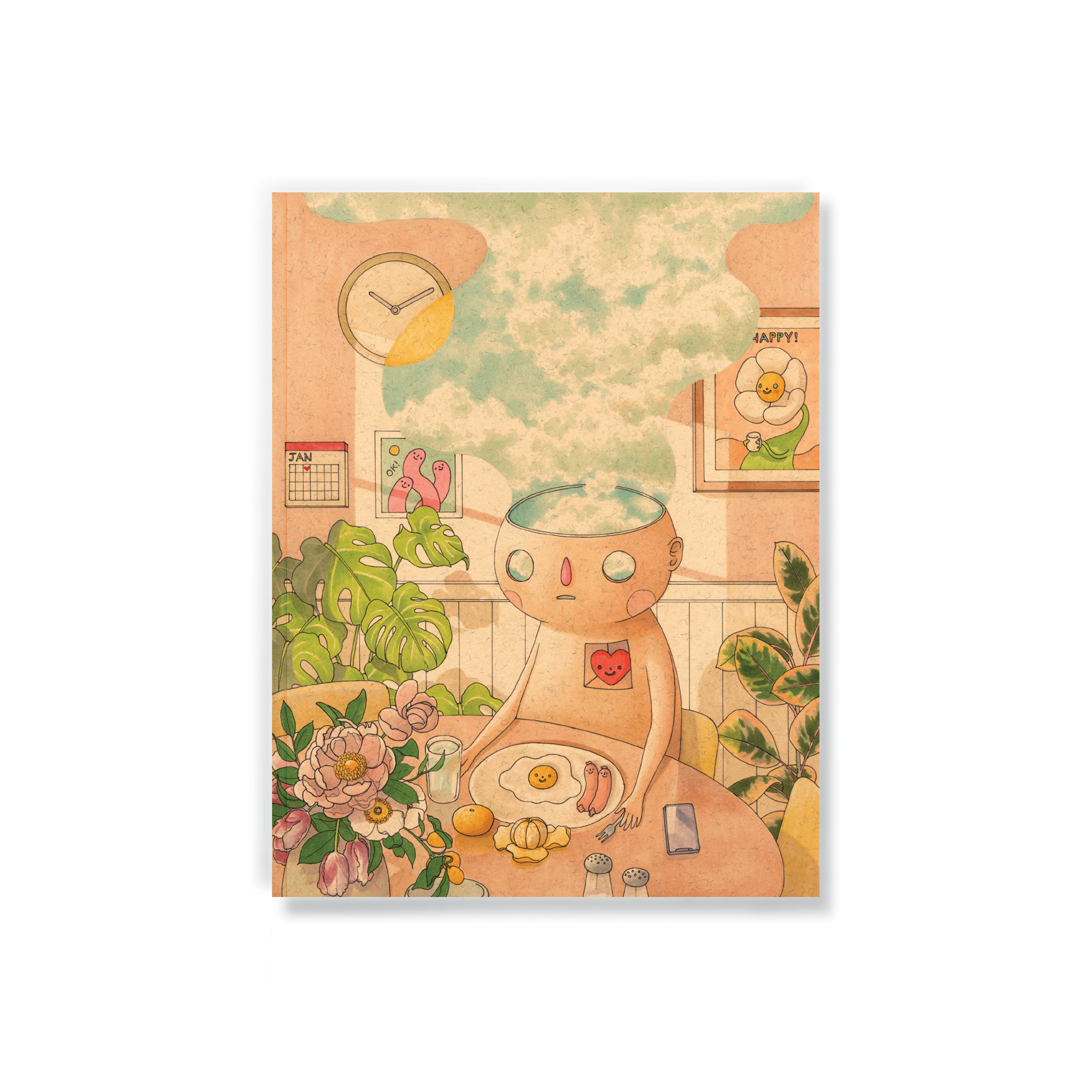 Happy Medium Layflat Notebook