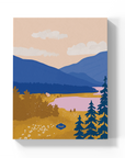 Mountain Majesty Medium Layflat Notebook - Mixed Media