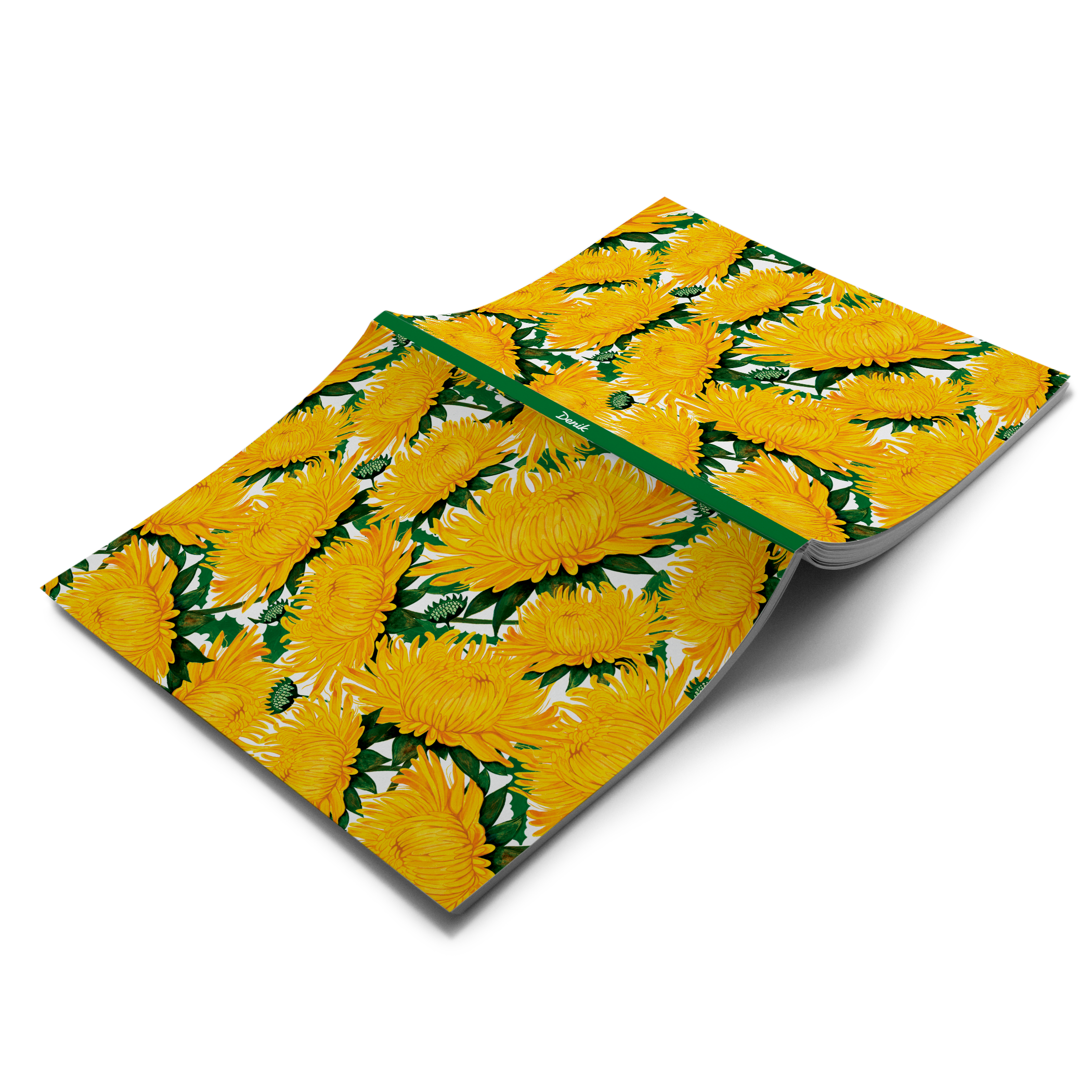 Dandelions Medium Layflat Notebook