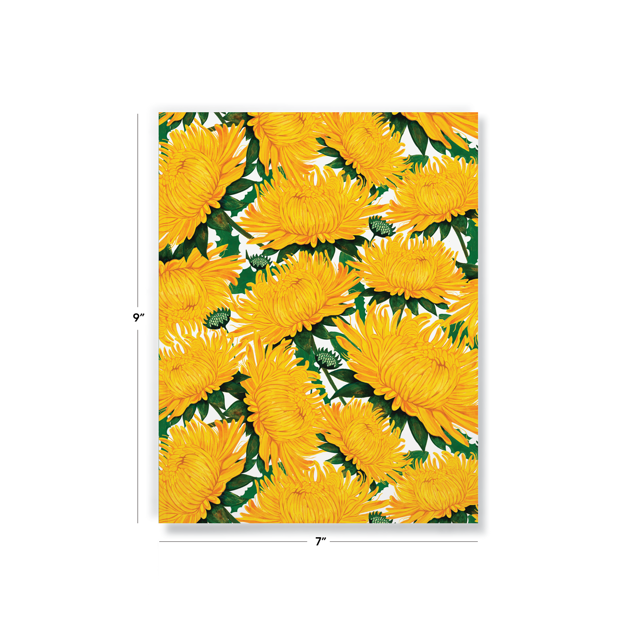 Dandelions Medium Layflat Notebook