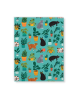 Plant Kitties Medium Layflat Notebook