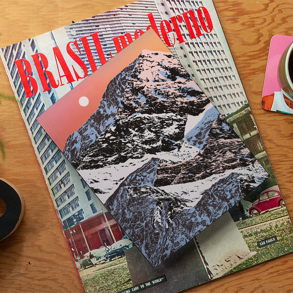Sunset Mountain Medium Layflat Notebook
