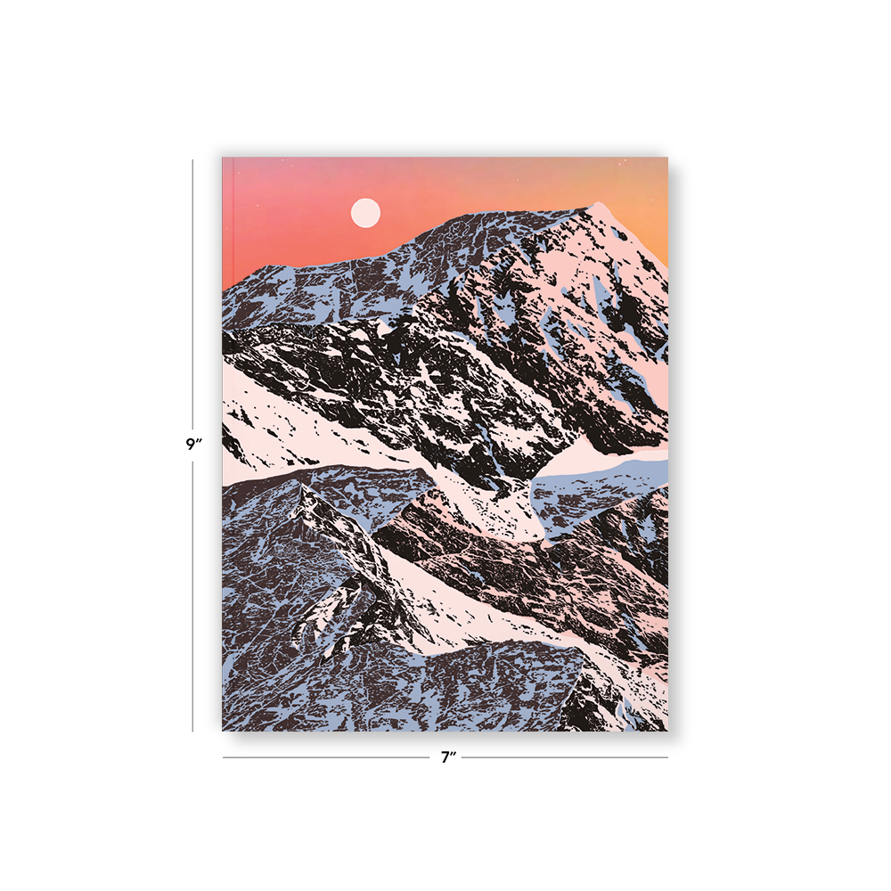 Sunset Mountain Medium Layflat Notebook