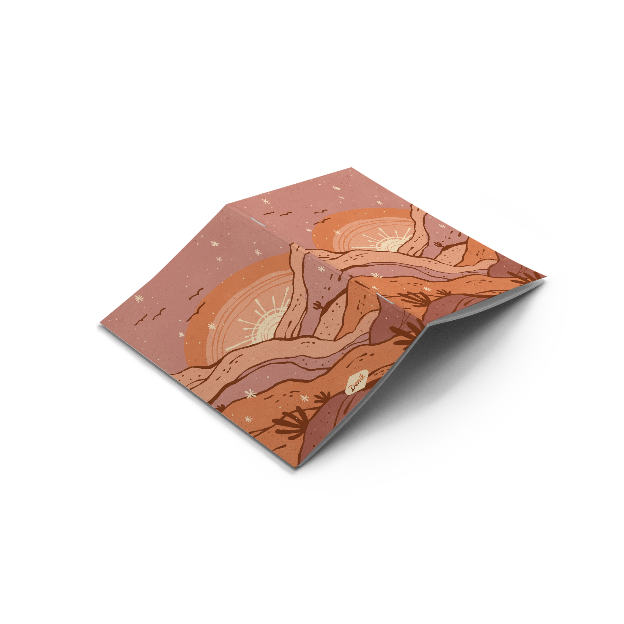 Desert Sunset Pocket Notebook
