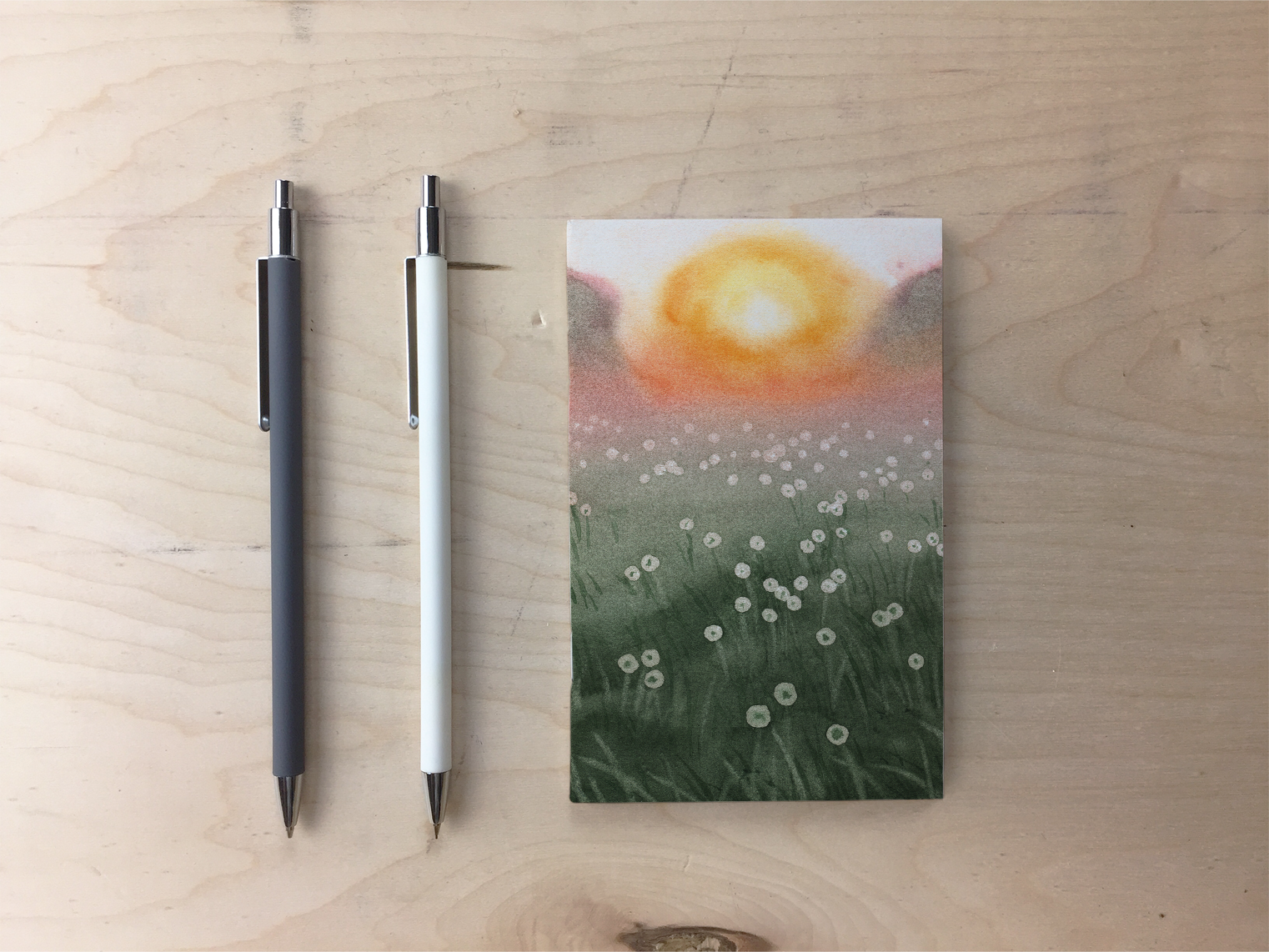 Dewy Morning Pocket Notebook