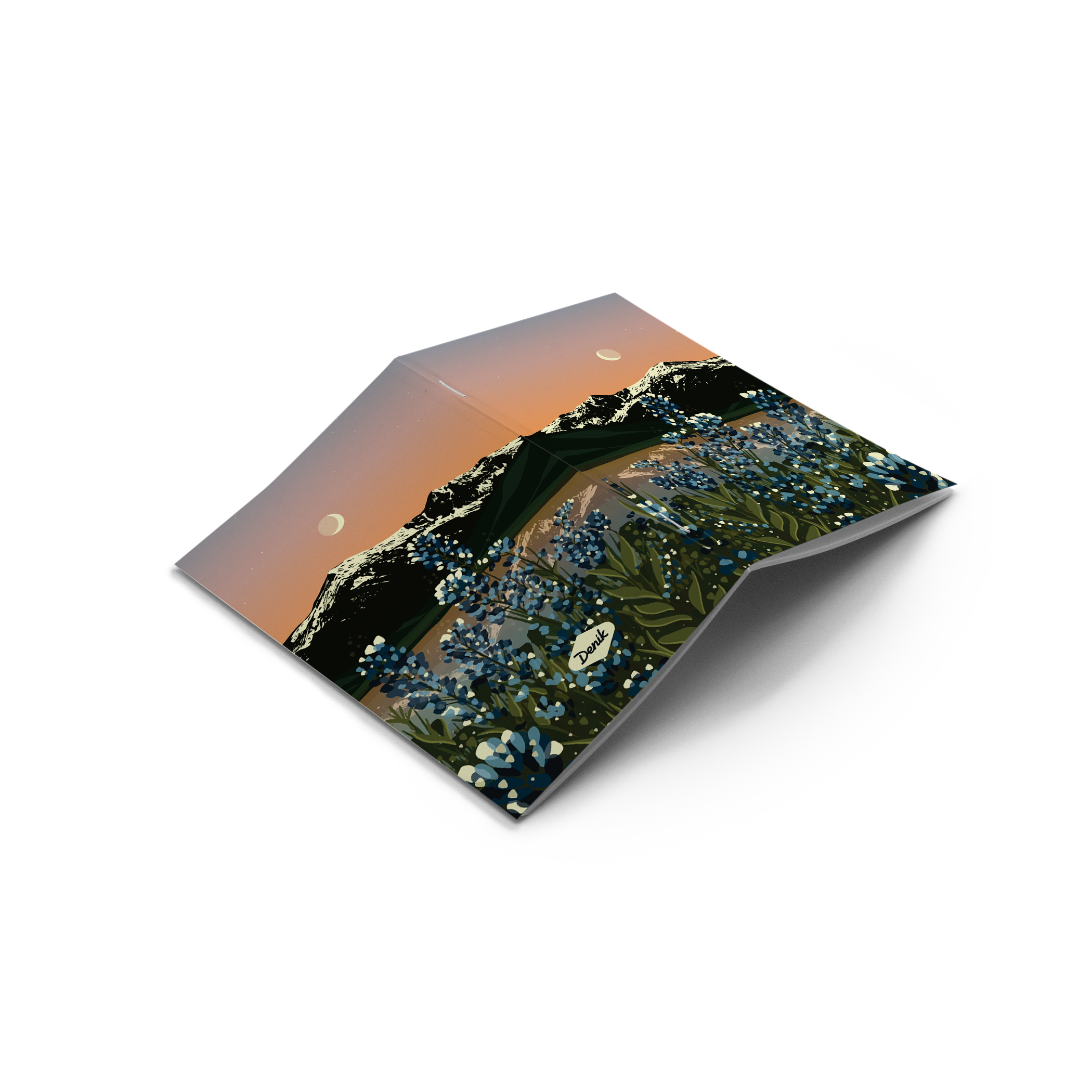 Lupines Pocket Notebook
