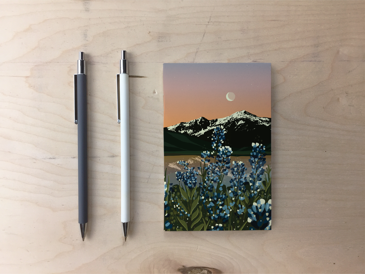 Lupines Pocket Notebook