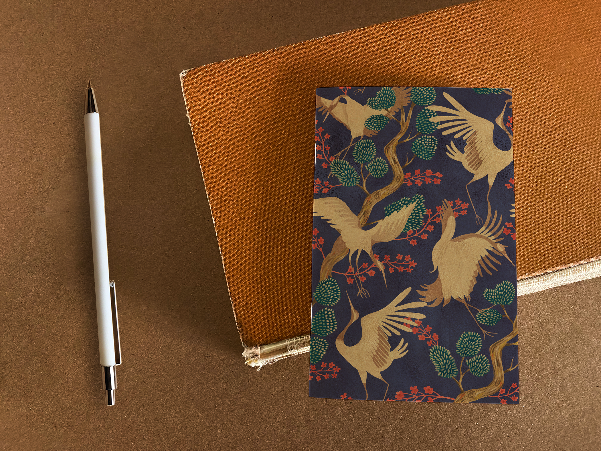 Cranes Pocket Notebook
