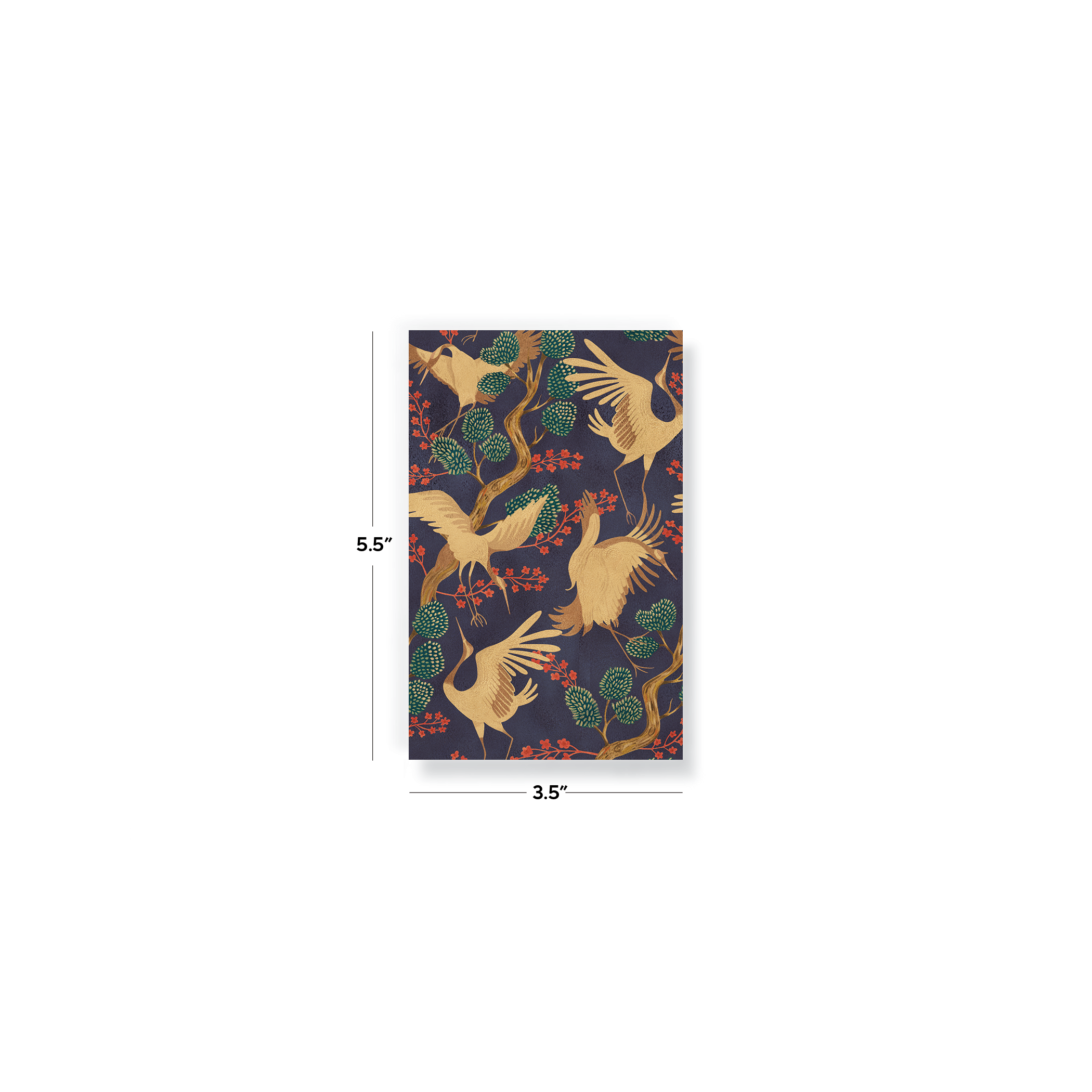 Cranes Pocket Notebook