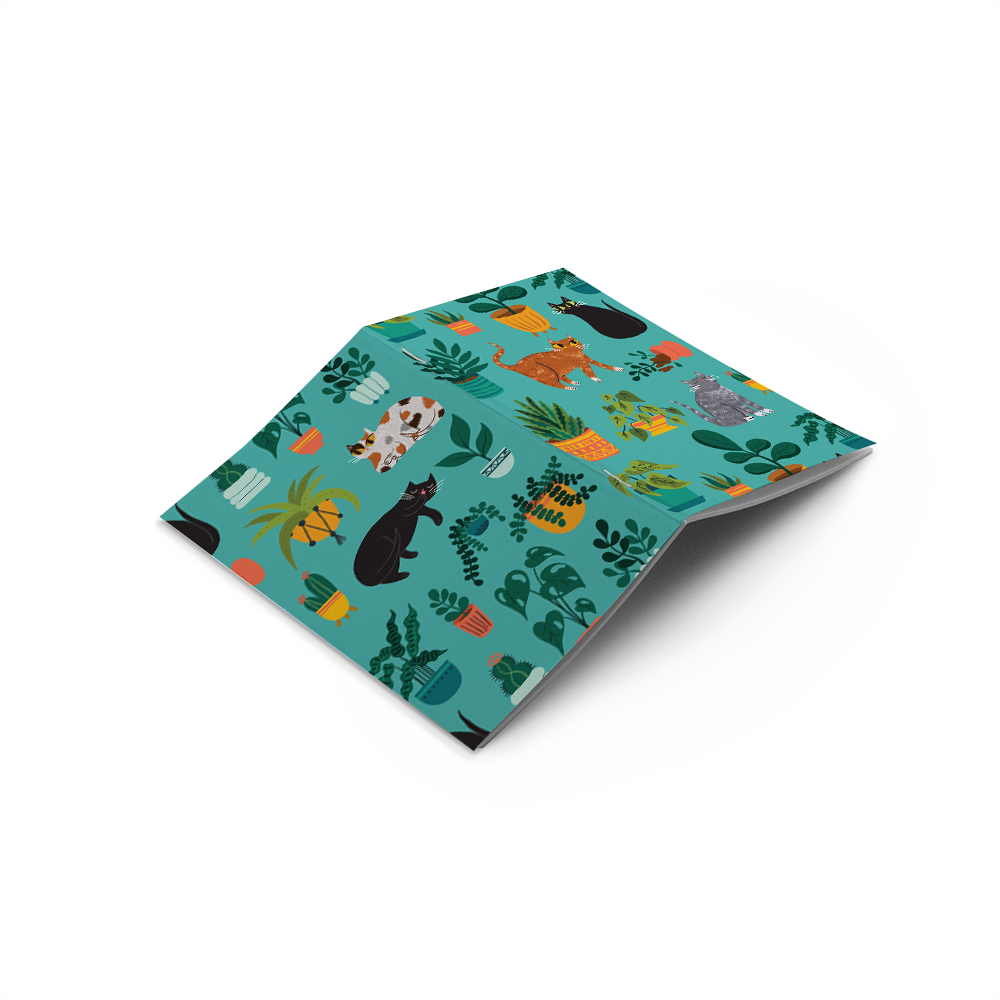 Plant Kitties Pocket Notebook
