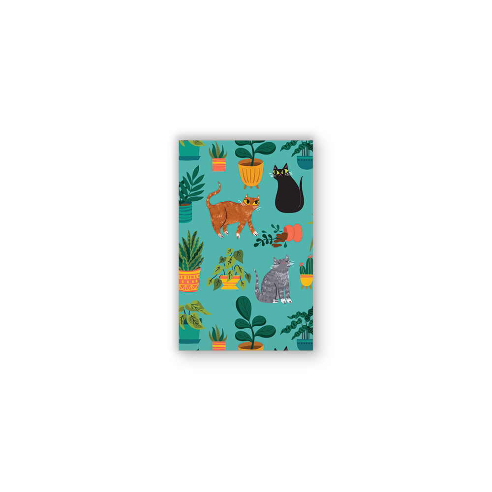Plant Kitties Pocket Notebook