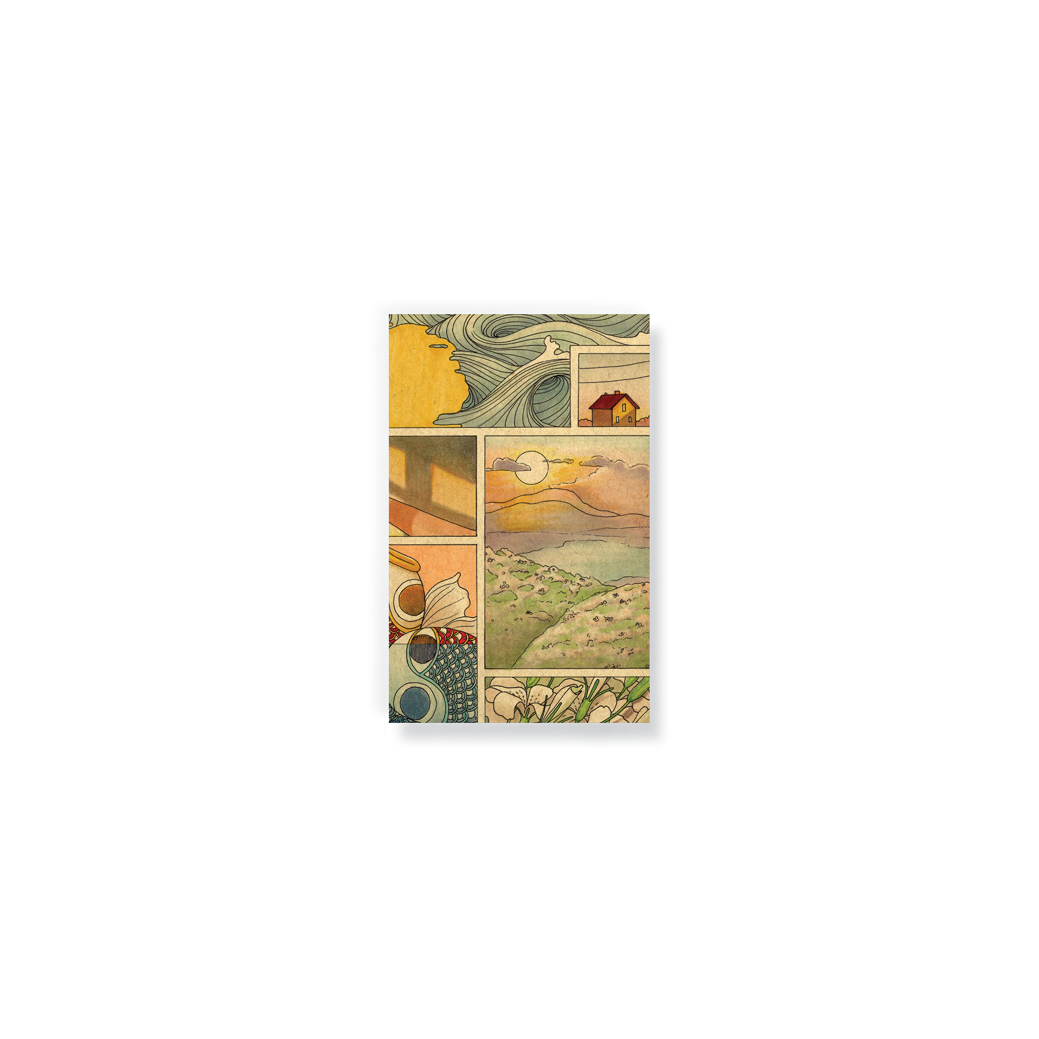 Collage Pocket Notebook