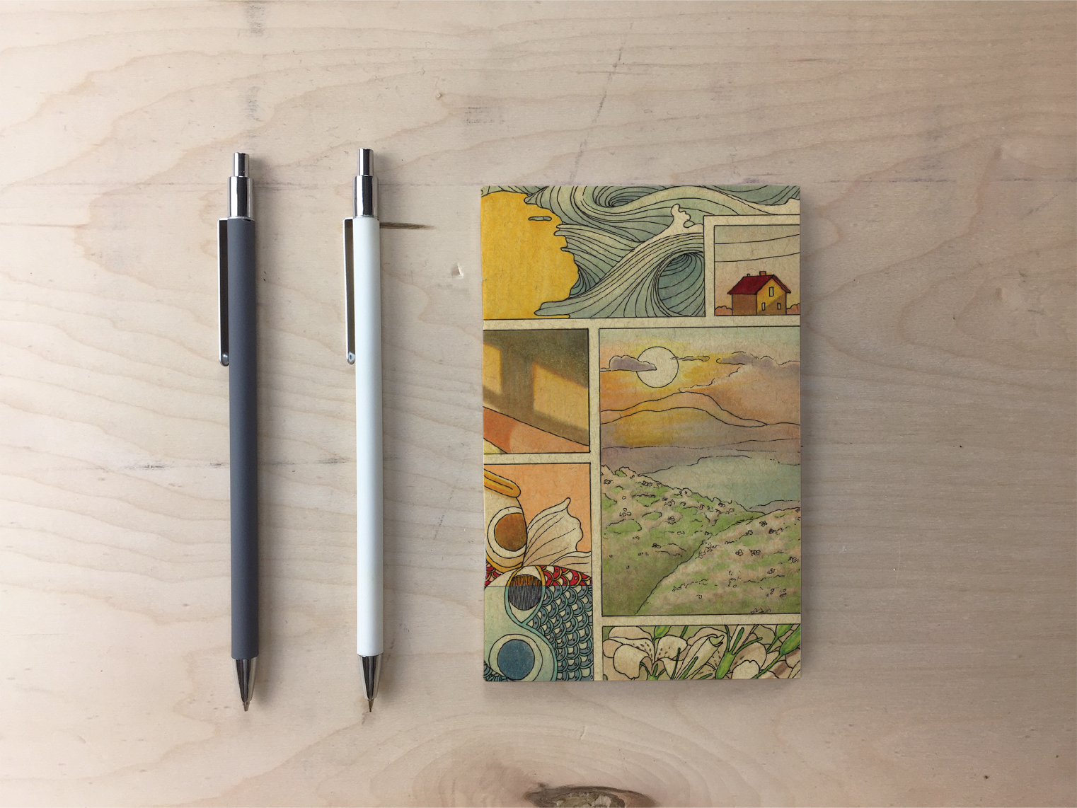 Collage Pocket Notebook