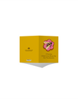 Bee On Cookie Soft Touch Greeting Cards (6-Pack)