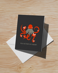 Octopi My Heart Soft Touch Greeting Cards (6-Pack)