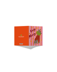 Merry Greyhound Soft Touch Greeting Cards (6-Pack)