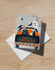 Truck Ghost Soft Touch Greeting Cards (6-Pack)