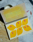 Lemon Bunch Classic Wire-O Undated Planner