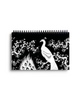 Albino Peacock Wire-O Hardcover Undated Planner