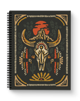 Desert Skull Large Wire-O Notebook