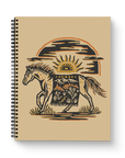 Wild West Large Wire-O Notebook