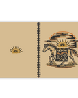 Wild West Large Wire-O Notebook