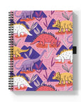 Candy Dinos Medium Wire-O Spiral Notebook