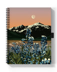 Lupines Medium Wire-O Spiral Notebook