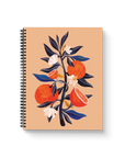Orange Tree Medium Wire-O Spiral Notebook
