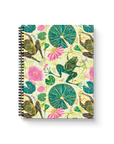 Leap Year Frogs Medium Wire-O Spiral Notebook