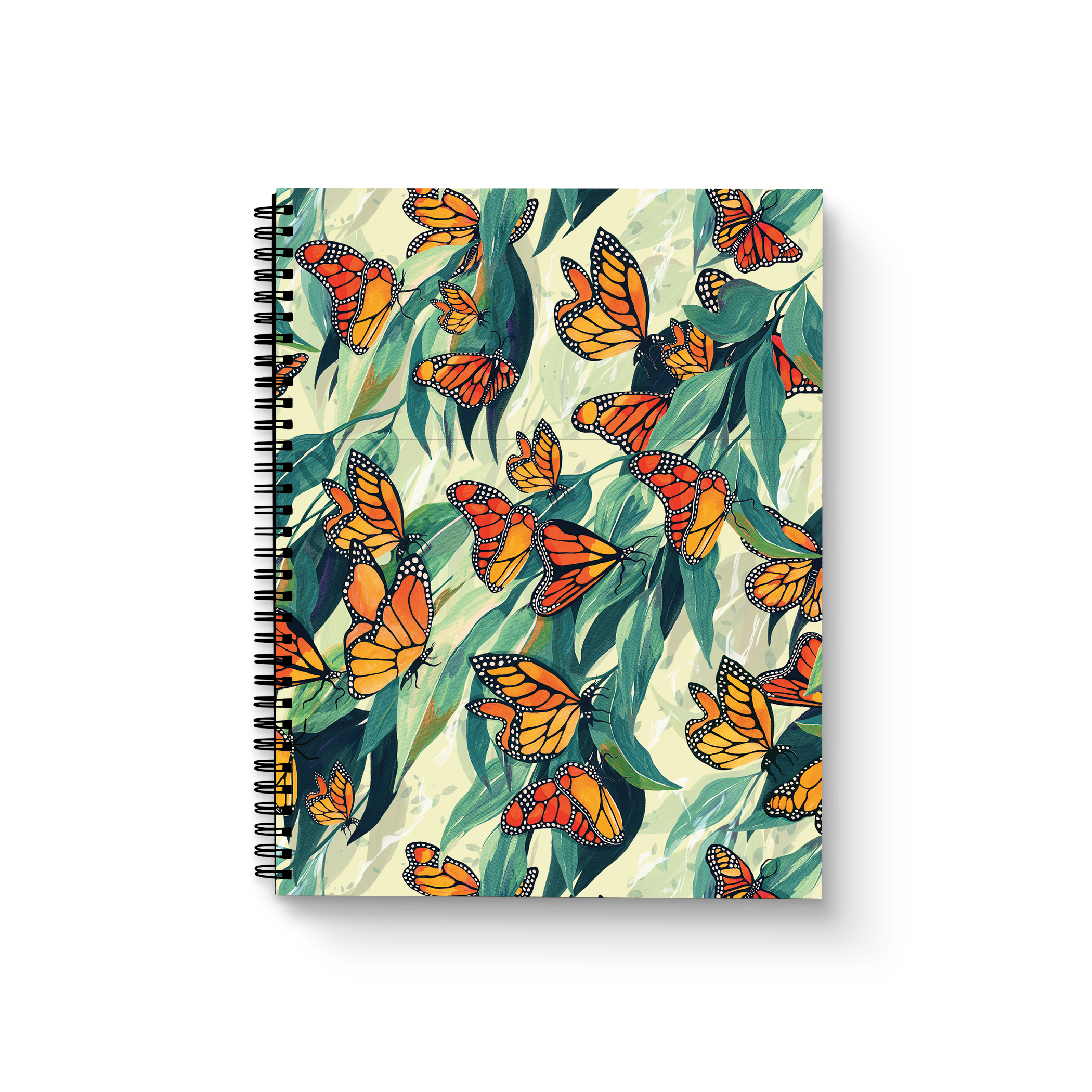 The Monarch Medium Wire-O Spiral Notebook