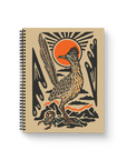 Roadrunner Out West Medium Wire-O Spiral Notebook