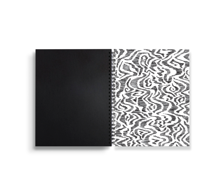 Custom Large Wire-O Notebook