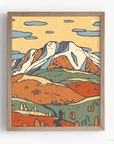 Autumn Mountain Art Print