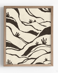 Desert Lines Art Print