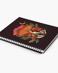Midnight Mushroom Medium Wire-O Notebook