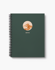 Mountain Peak Light Medium Wire-O Spiral Notebook