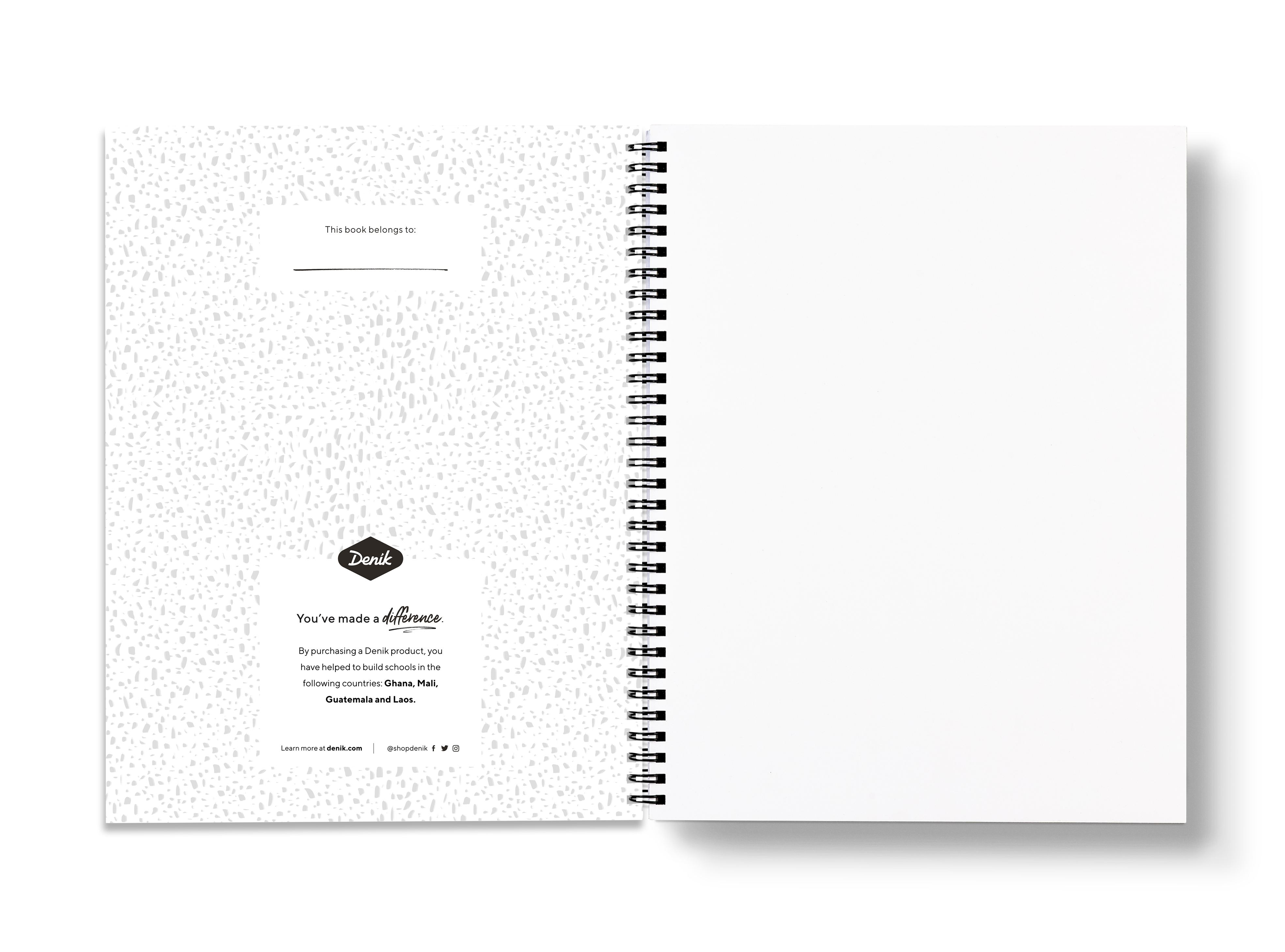 Denik Flowering of Consciousness Lined Notebook