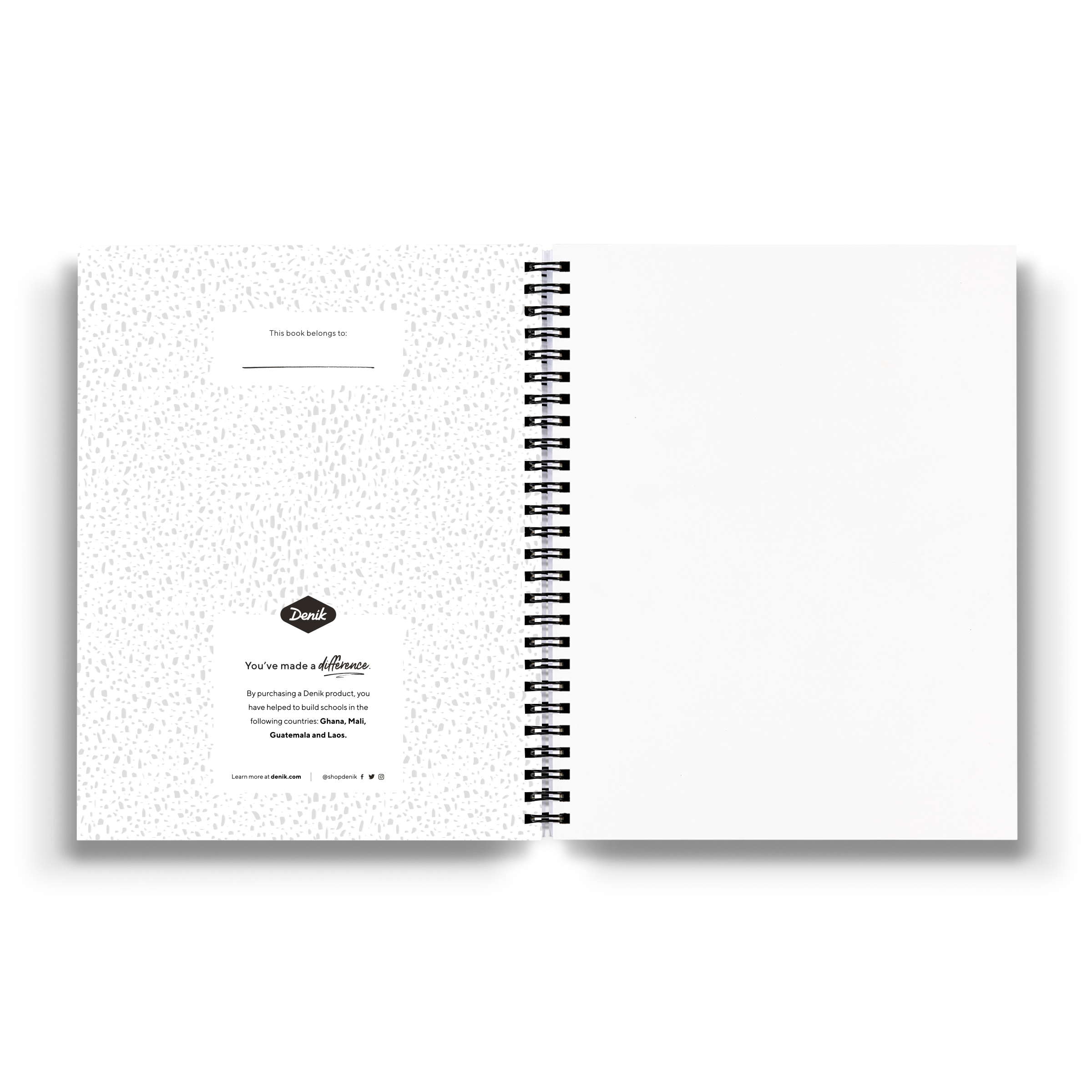 Denik Flowering of Consciousness Lined Notebook