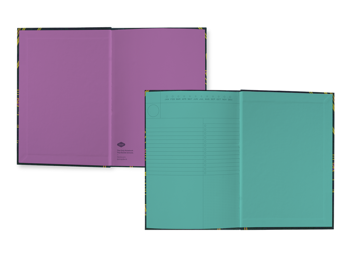Duck Lake Hardcover Notebook Undated Planner